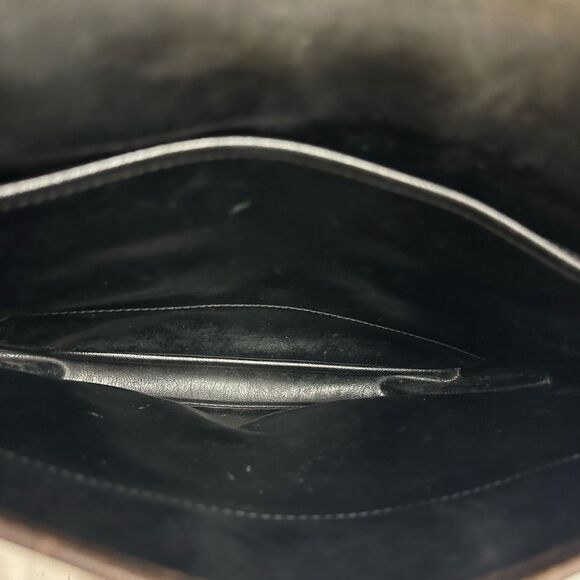 Vintage Burberry Nova Check Canvas and Leather Messenger Bag - Picture 10 of 15